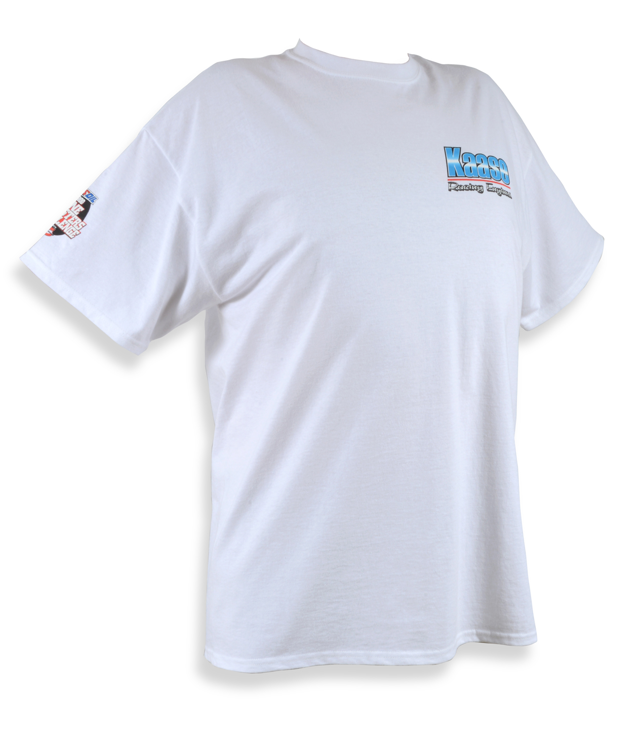 JKRE White Logo T-Shirt | Jon Kaase Racing Engines